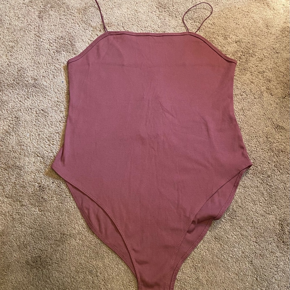 Ribbed Body Suit Tank